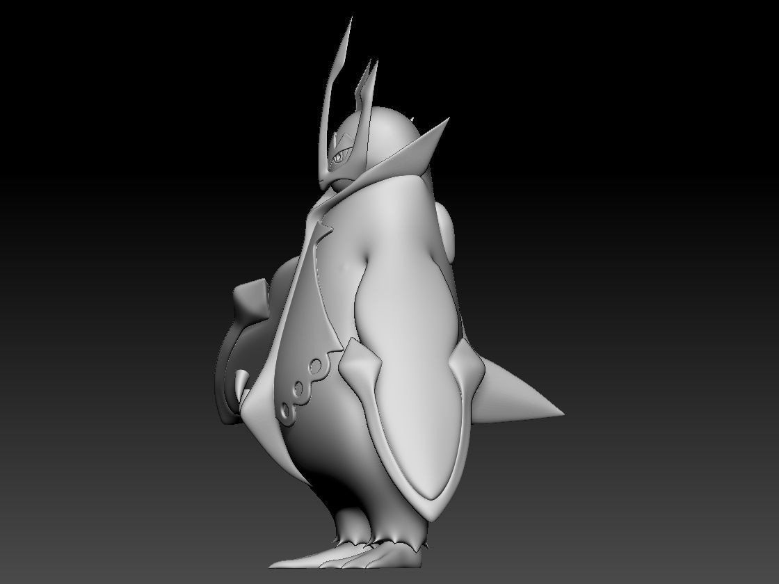 piplup evolution pack 3D print model_12