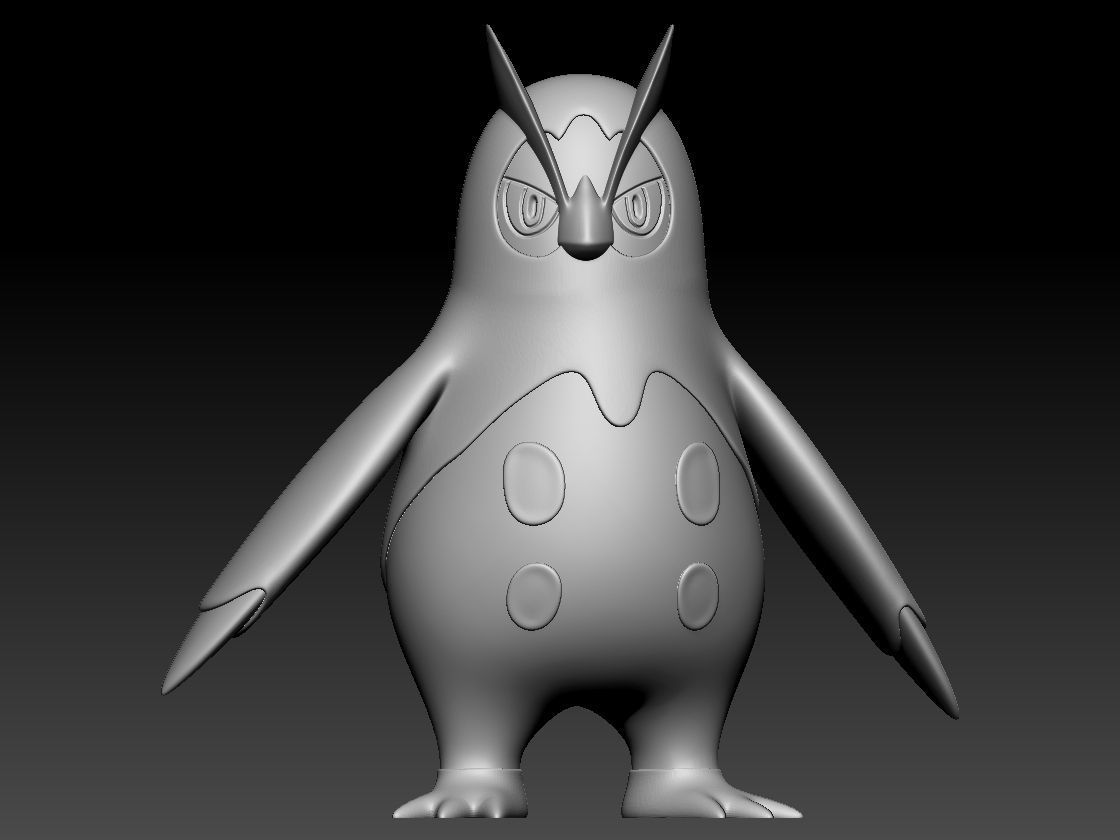 piplup evolution pack 3D print model_3