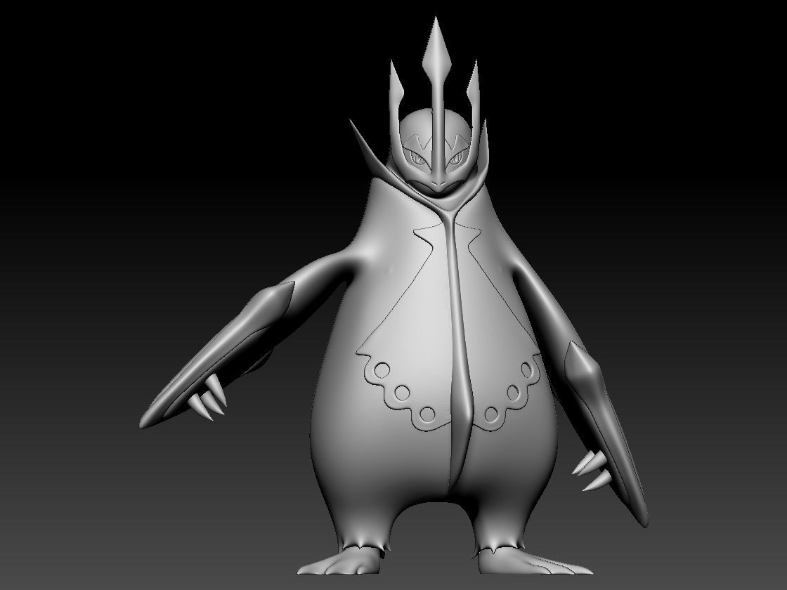 piplup evolution pack 3D print model_4