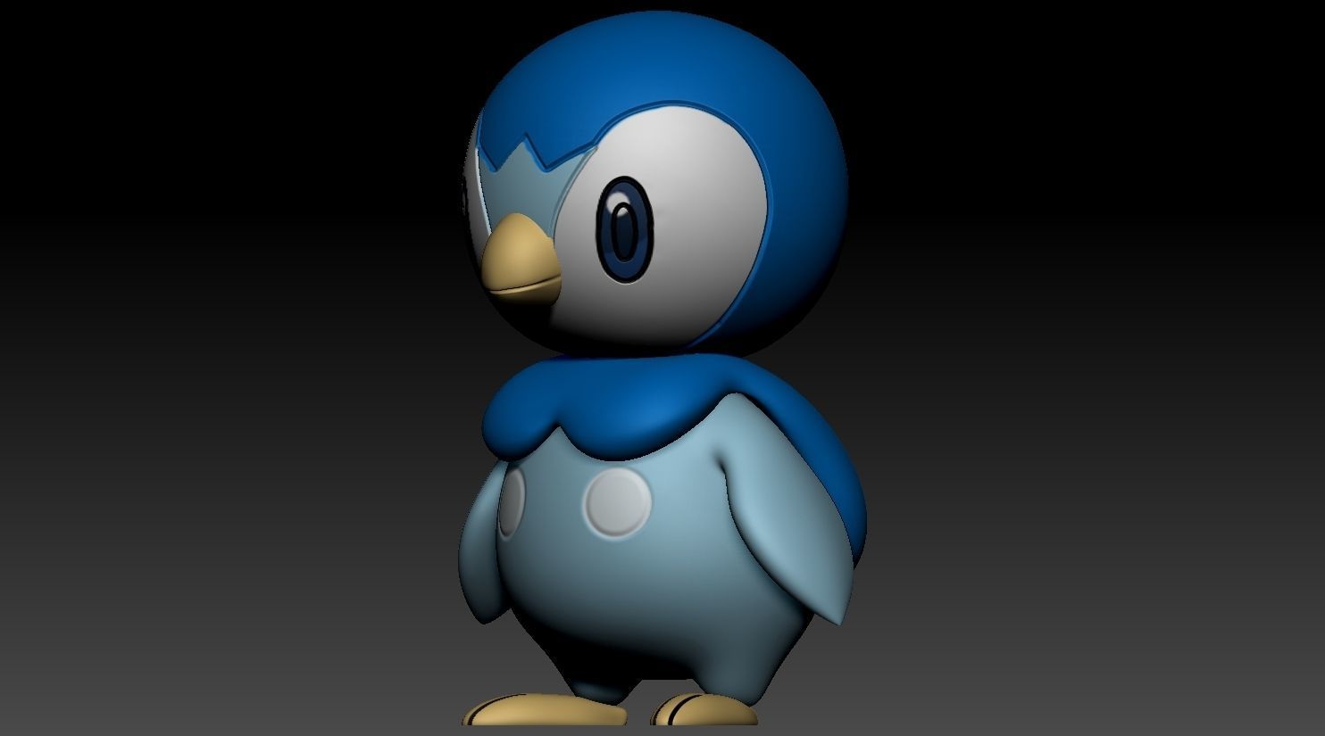 piplup evolution pack 3D print model_15