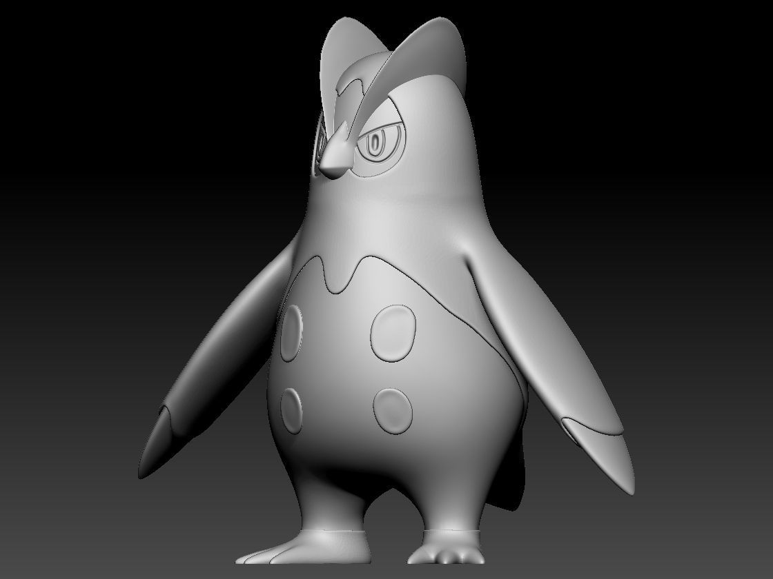 piplup evolution pack 3D print model_7