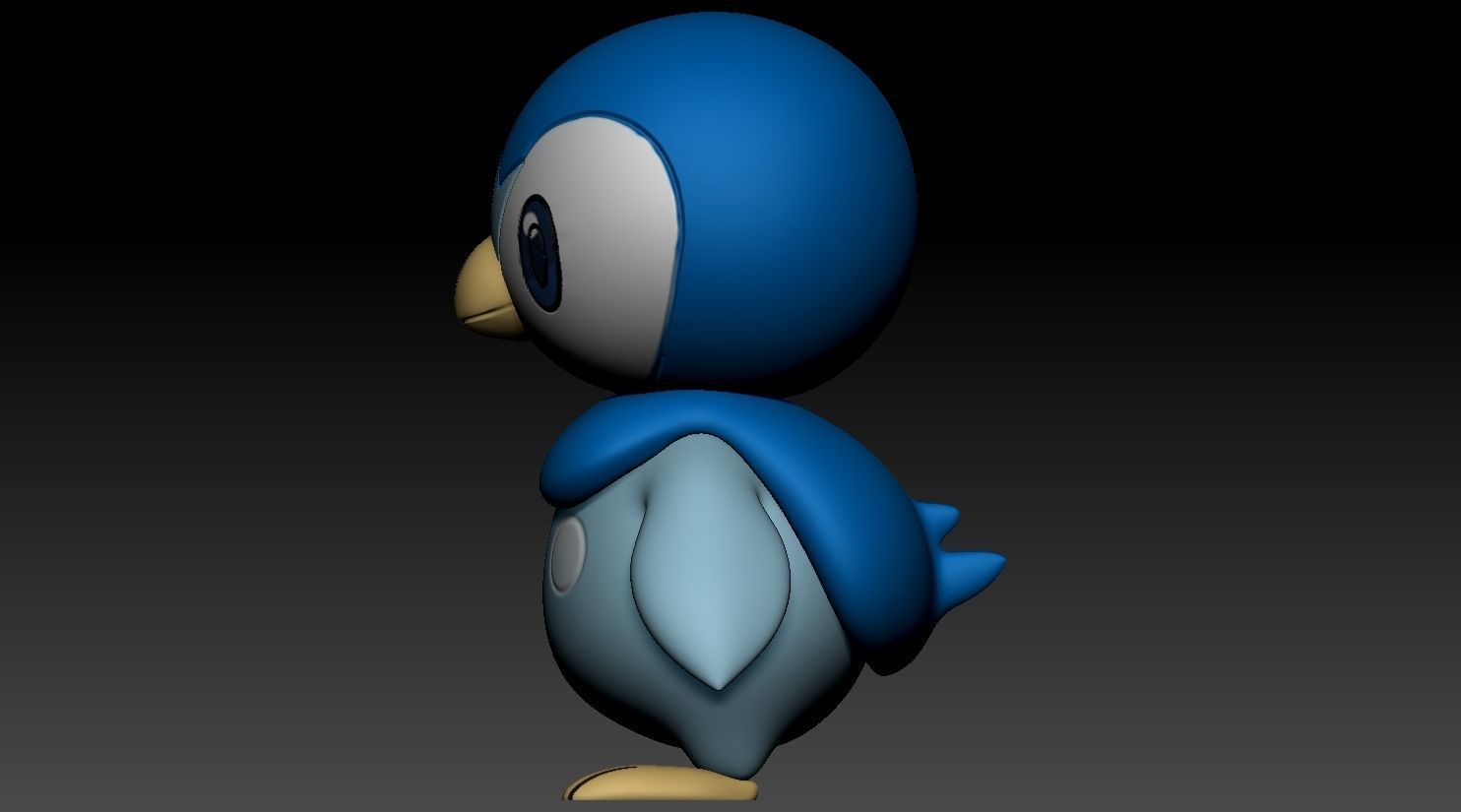 piplup evolution pack 3D print model_17