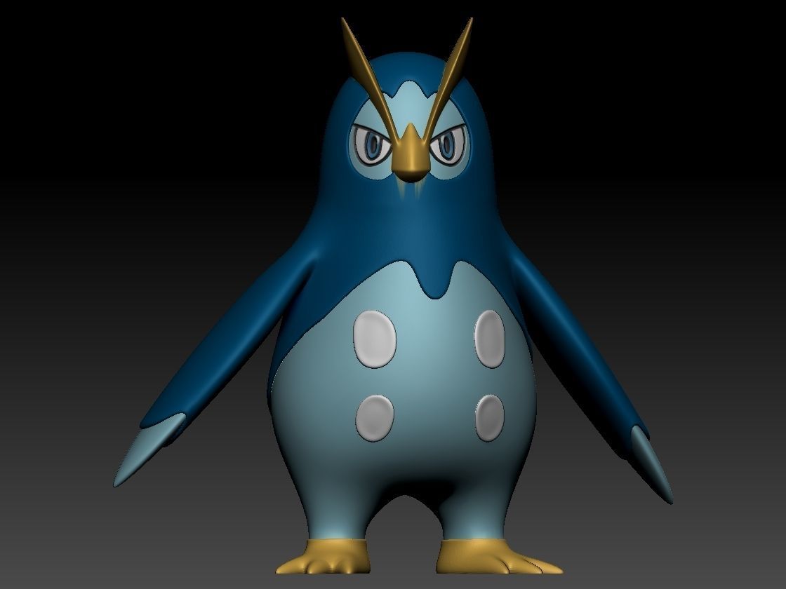 piplup evolution pack 3D print model_1