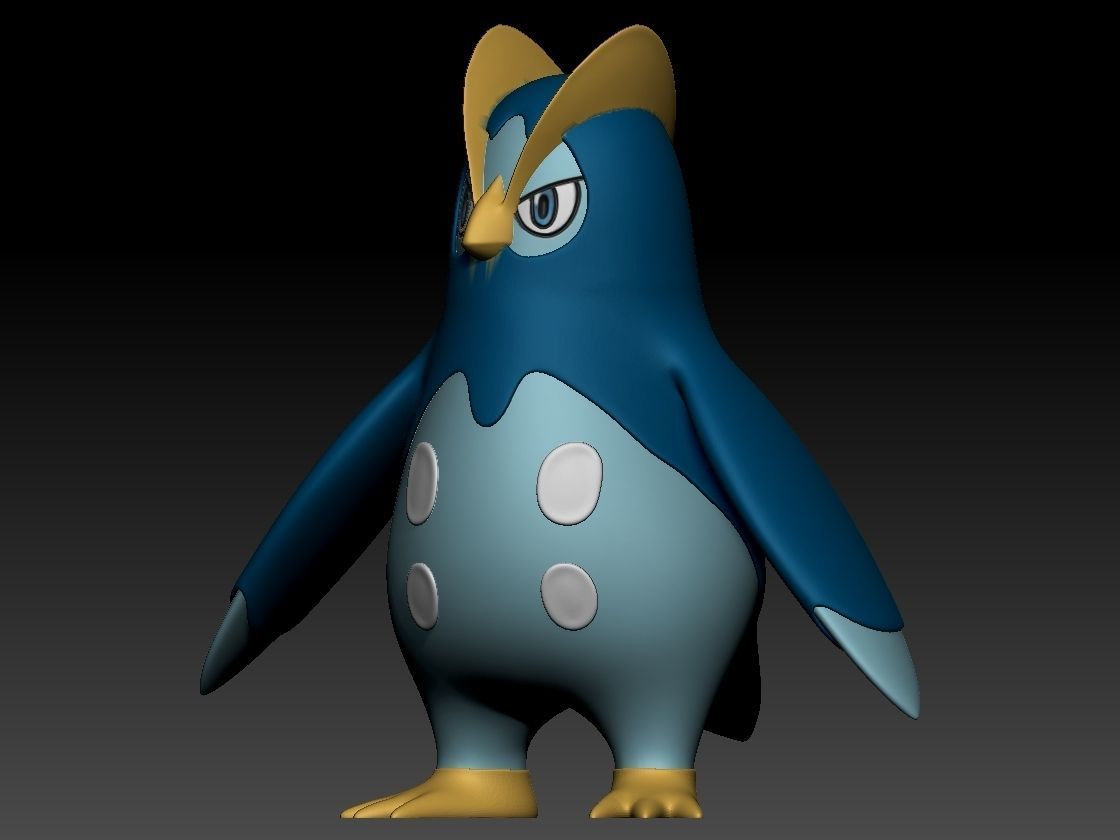 piplup evolution pack 3D print model_5