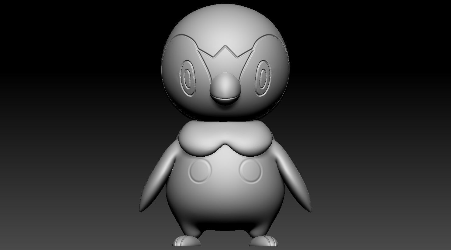 piplup evolution pack 3D print model_14