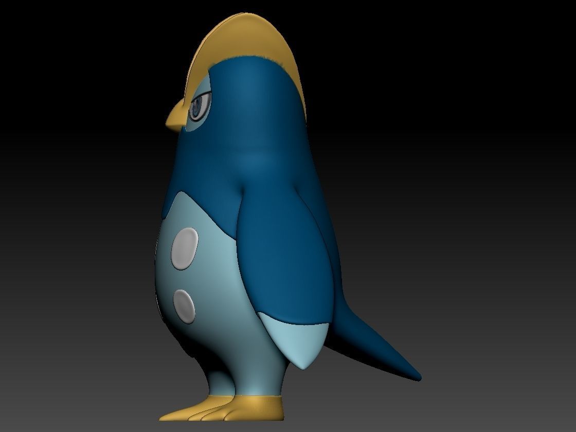 piplup evolution pack 3D print model_9