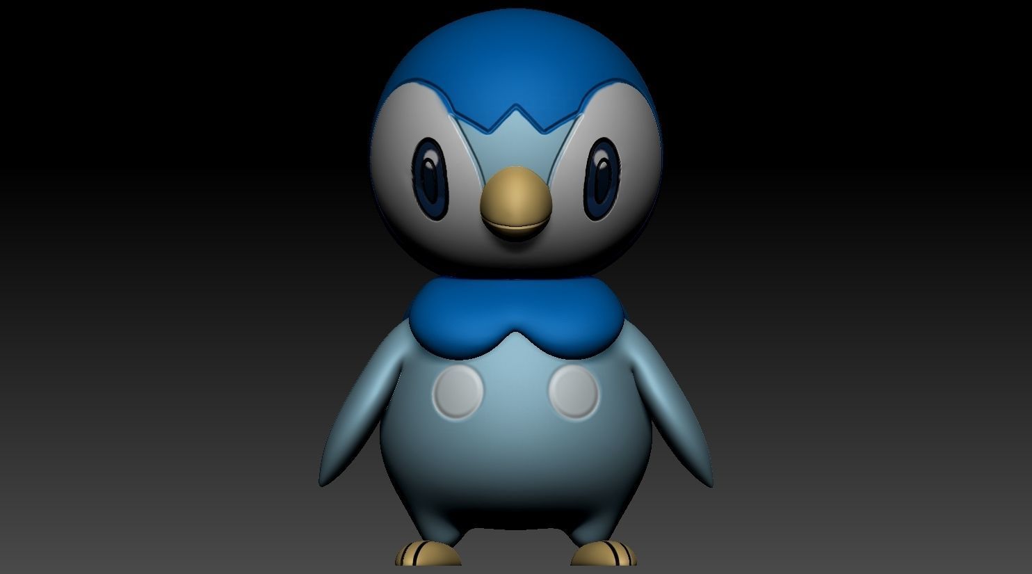 piplup evolution pack 3D print model_13