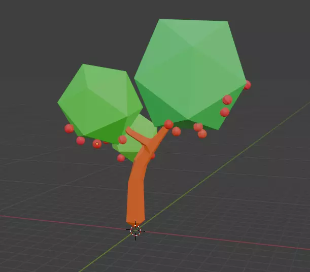 This is just an apple tree Free 3D model