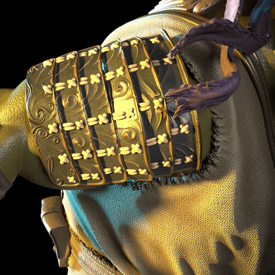 Fan Art - Donnie from TMNT - Last Ronin version Statue 3D print model_9