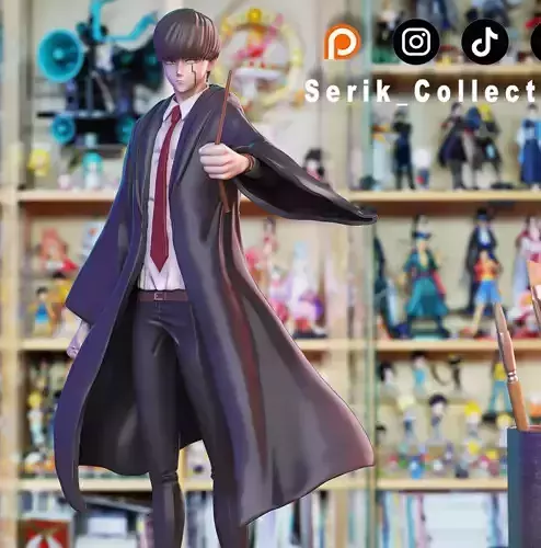 MASH BURNEDEAD - MASHLE 3D print model