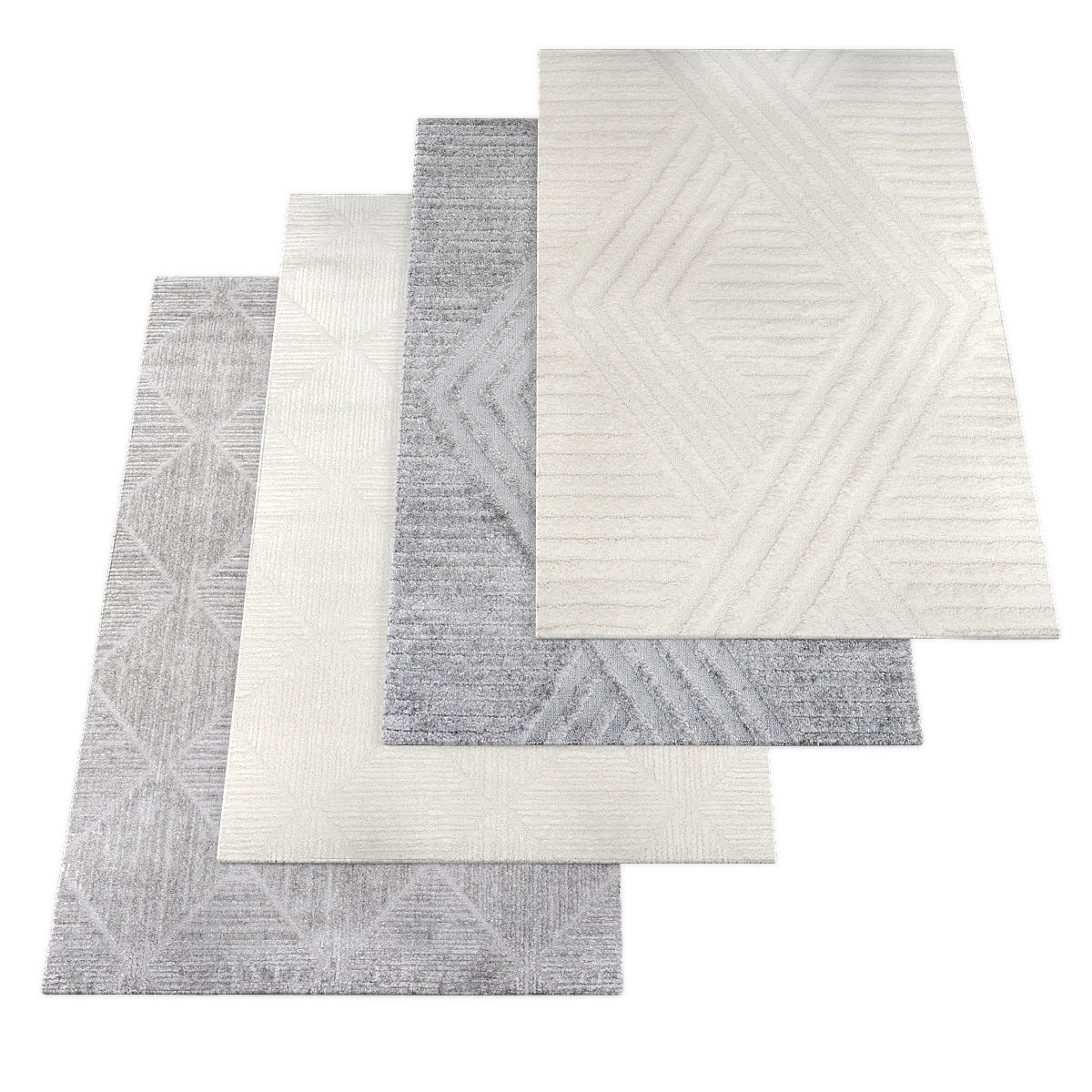 Rugs463 Low-poly 3D model_2