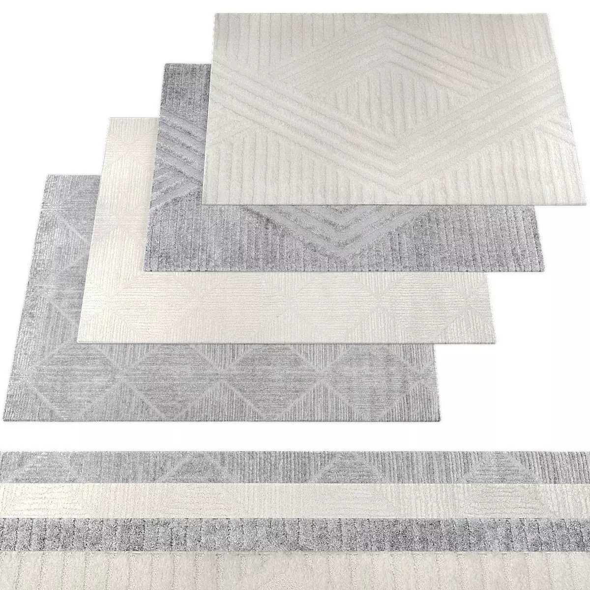 Rugs463 Low-poly 3D model_0