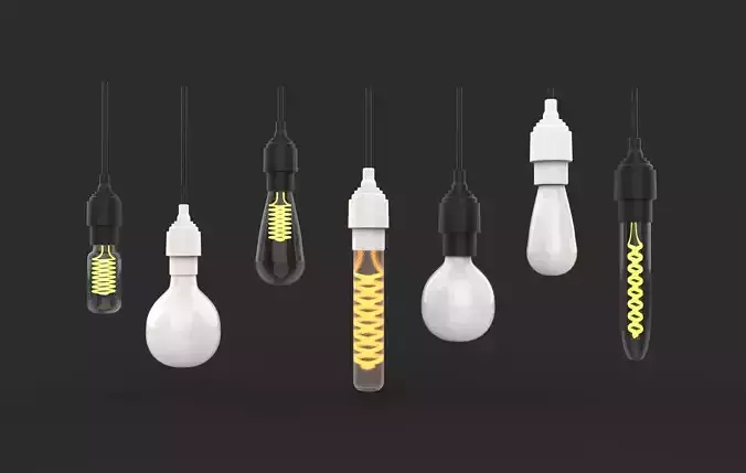 Hand Drawn Set 3D model