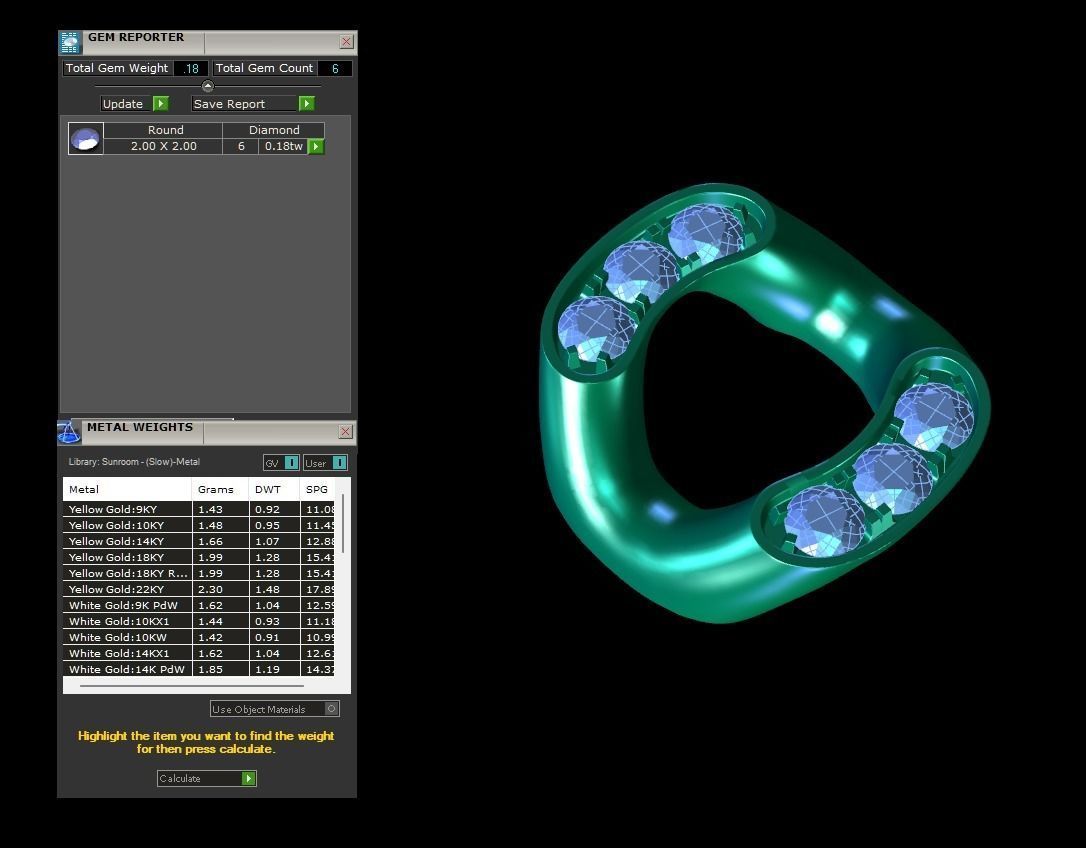 Cuban Chain Bracelet 16 3D print model_6