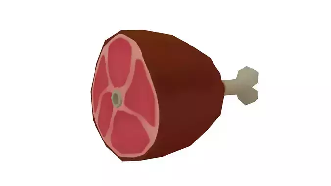 Meat on Bone - Hand Painted