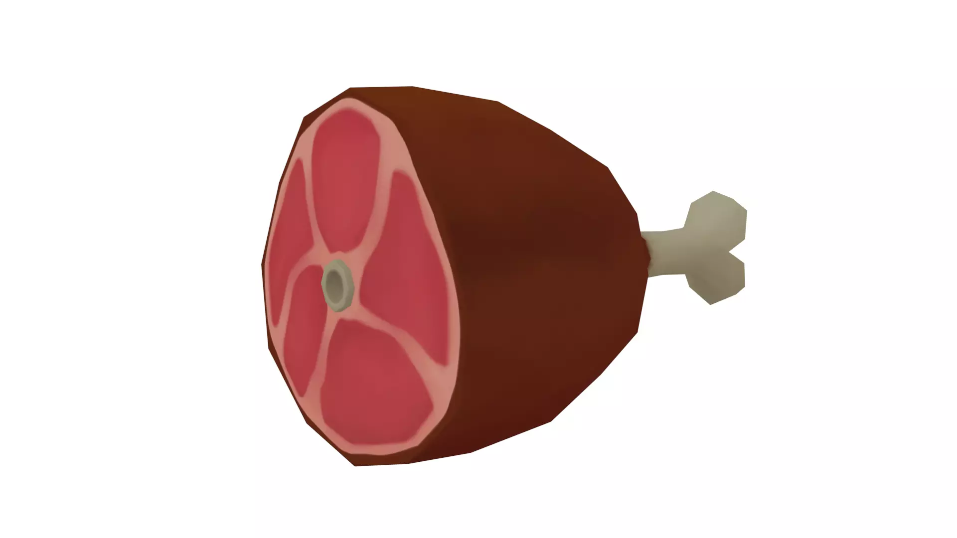 Meat on Bone - Hand Painted 3D model