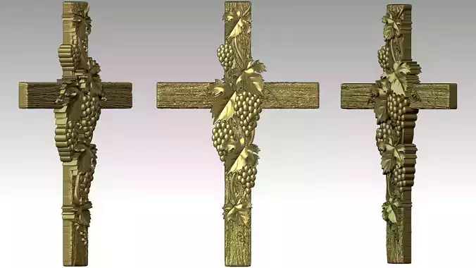 the vine and the Cross of Christ