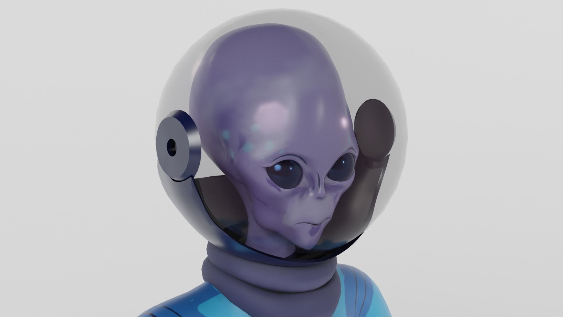 Sci-Fi Character 3D model_1