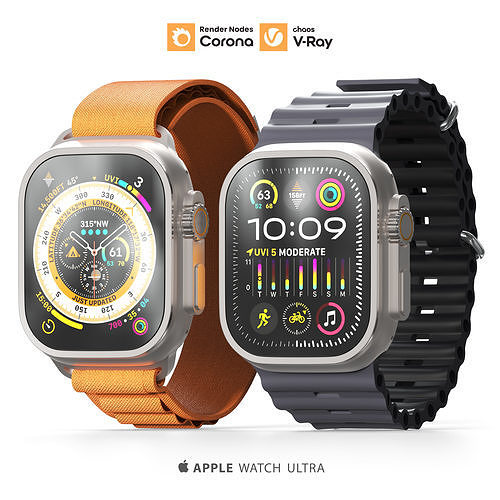 APPLE WATCH ULTRA 3D model