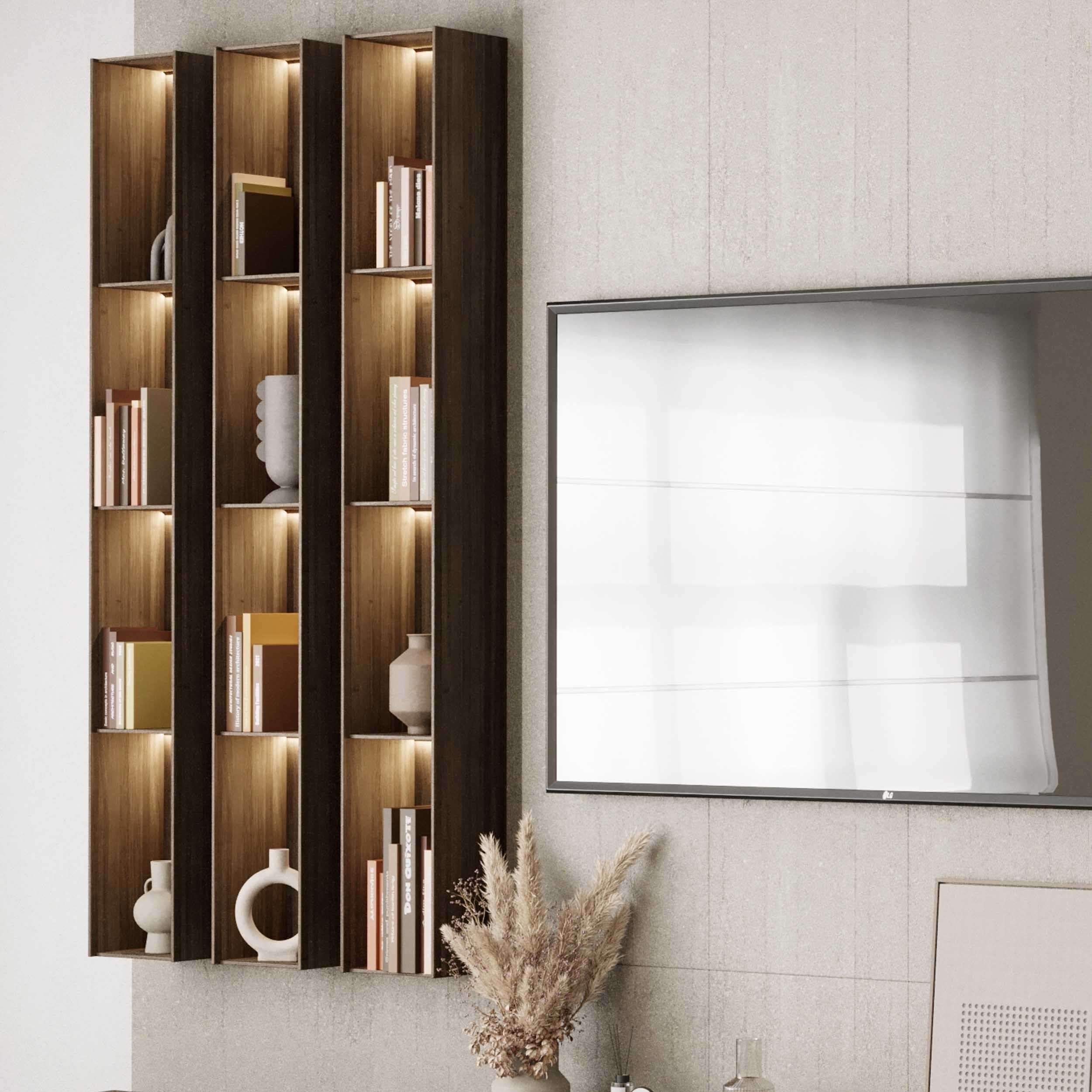 Tv Wall Set 19 3D model_3