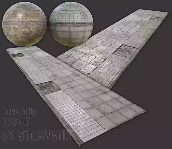 Side Walk modular - PBR