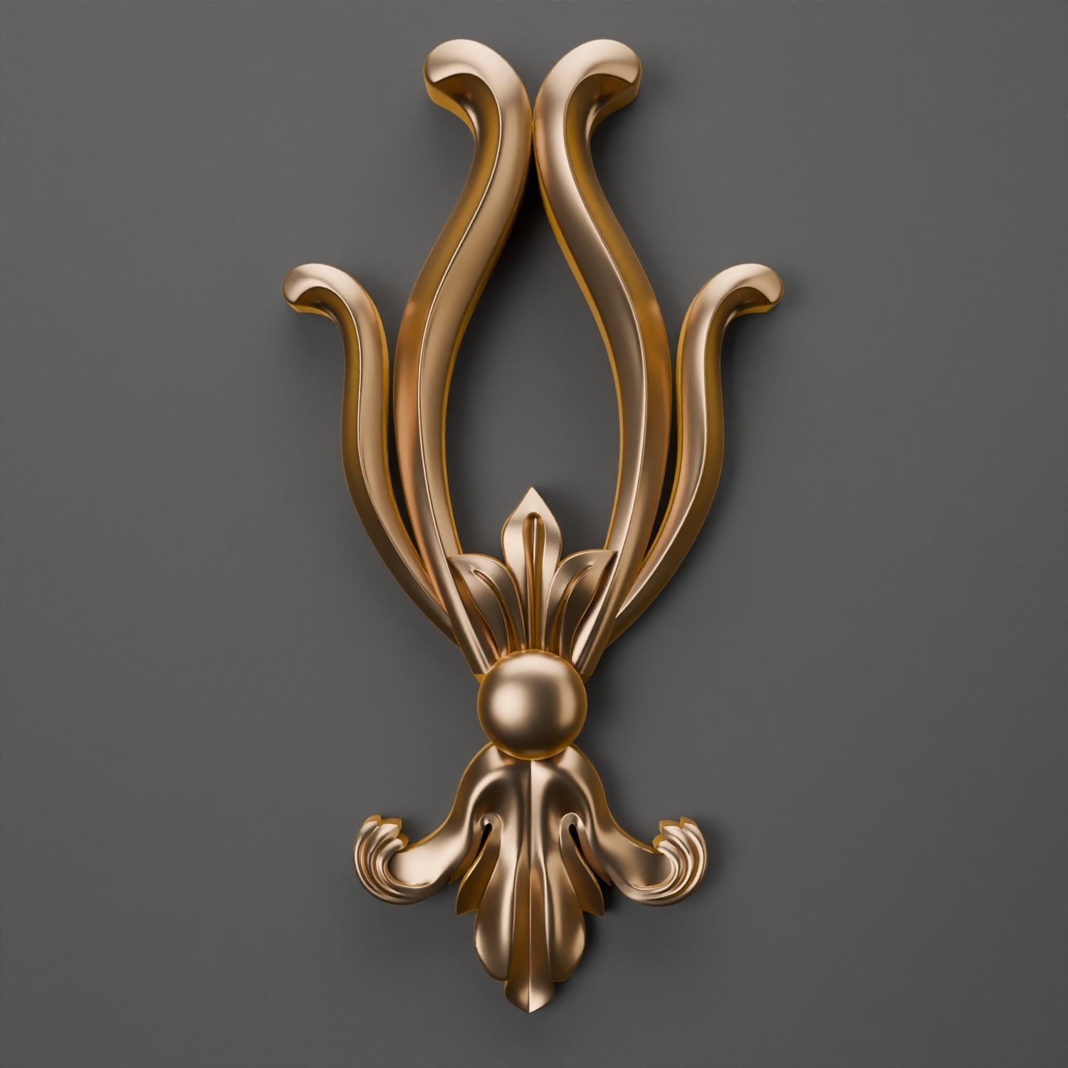 50 Ornament Single- Vol 05-2 3D model_10