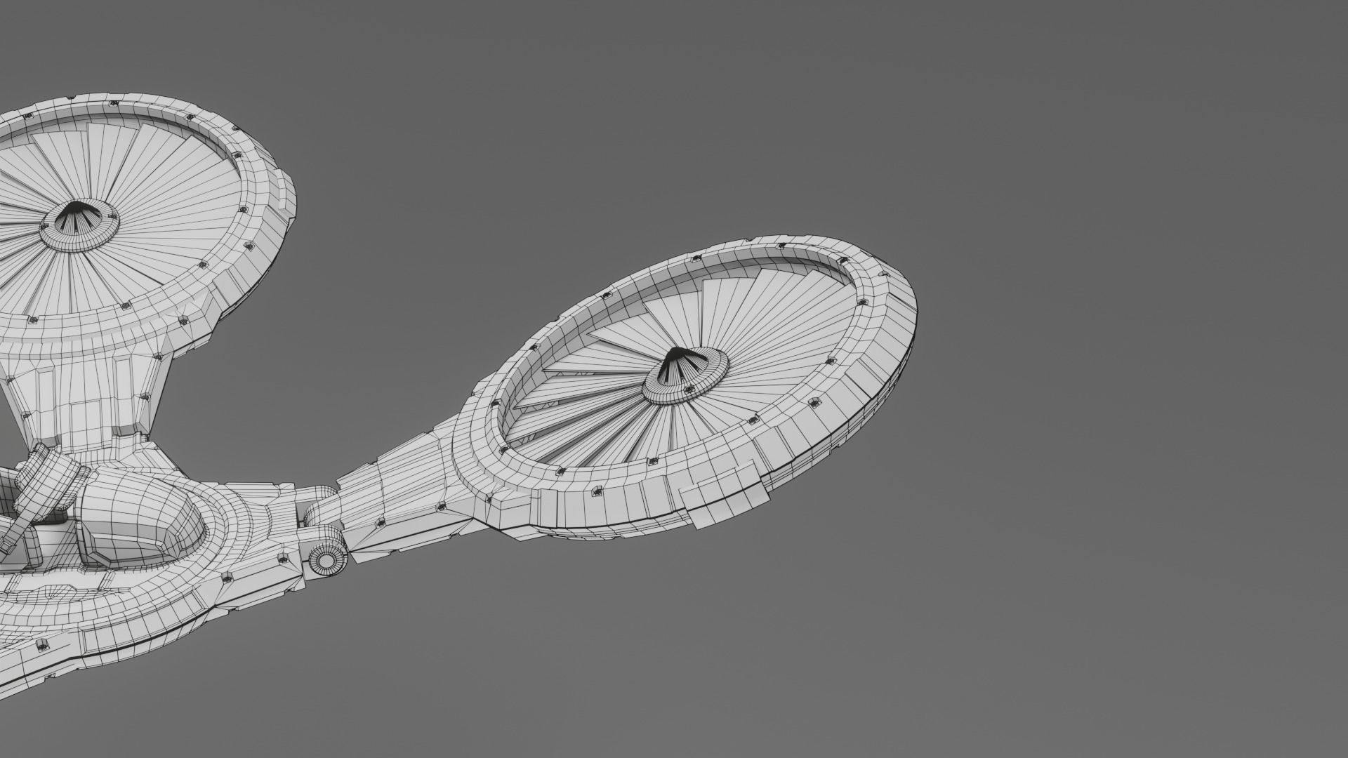 Flying Board Low-poly 3D model_5