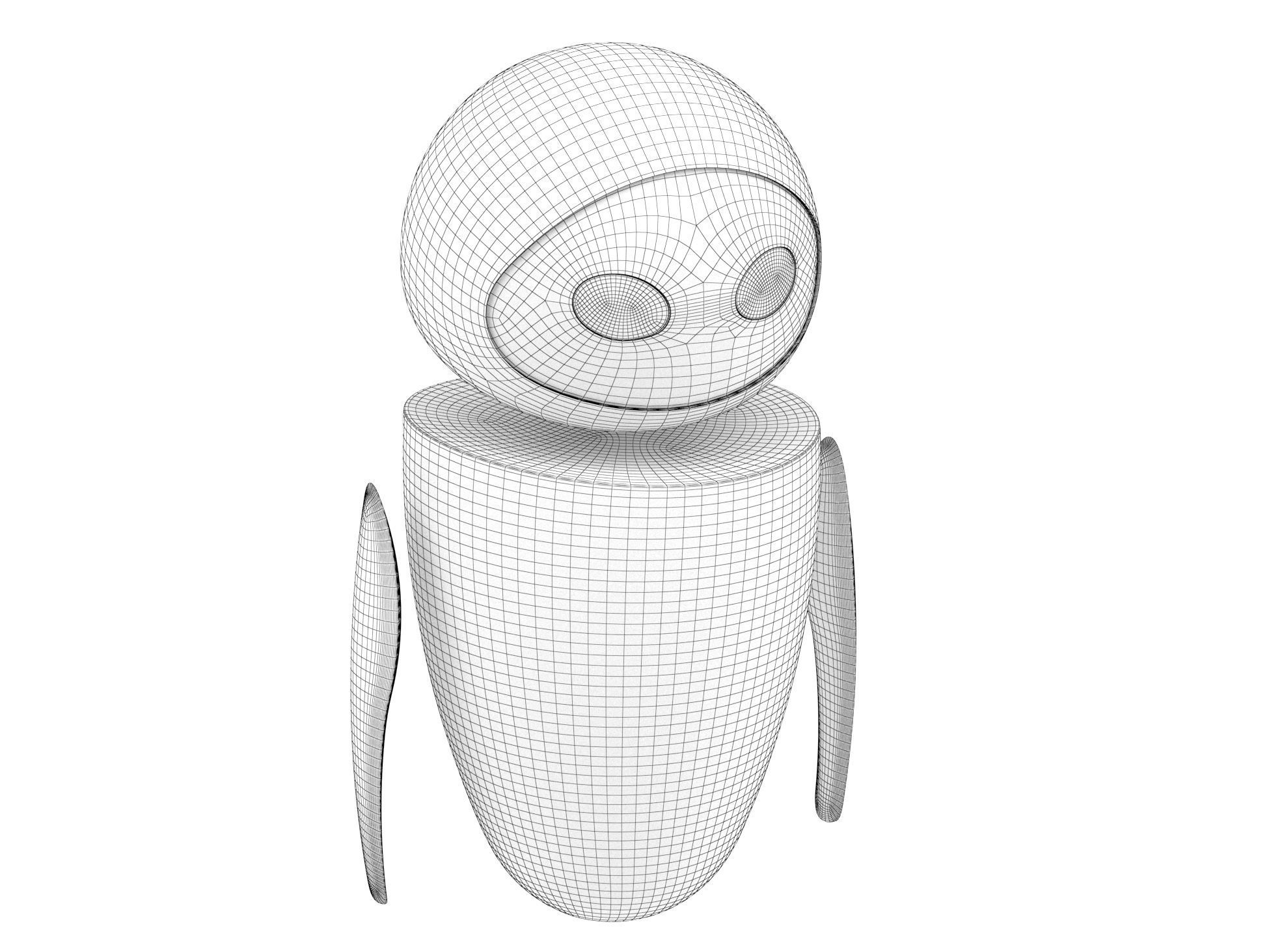 Droid EVE 02 3D model_2