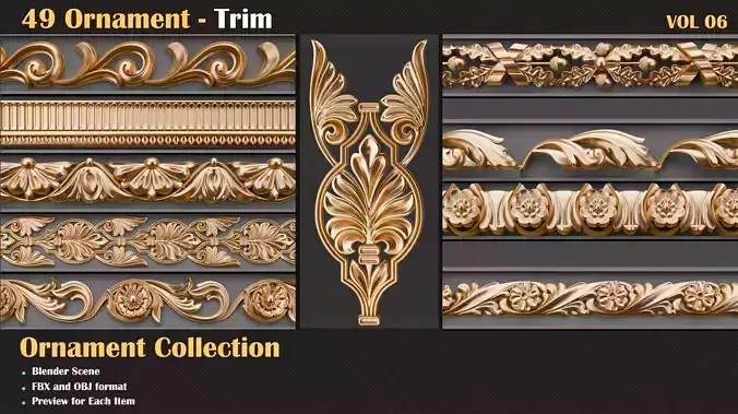 49 Ornament Single- Vol 06