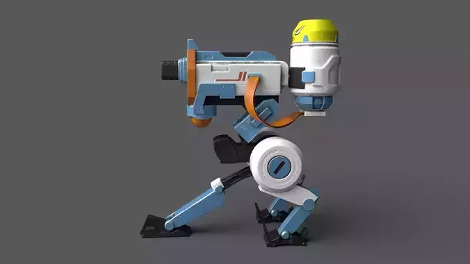 Valorant KJ Turret in 3d 3D model