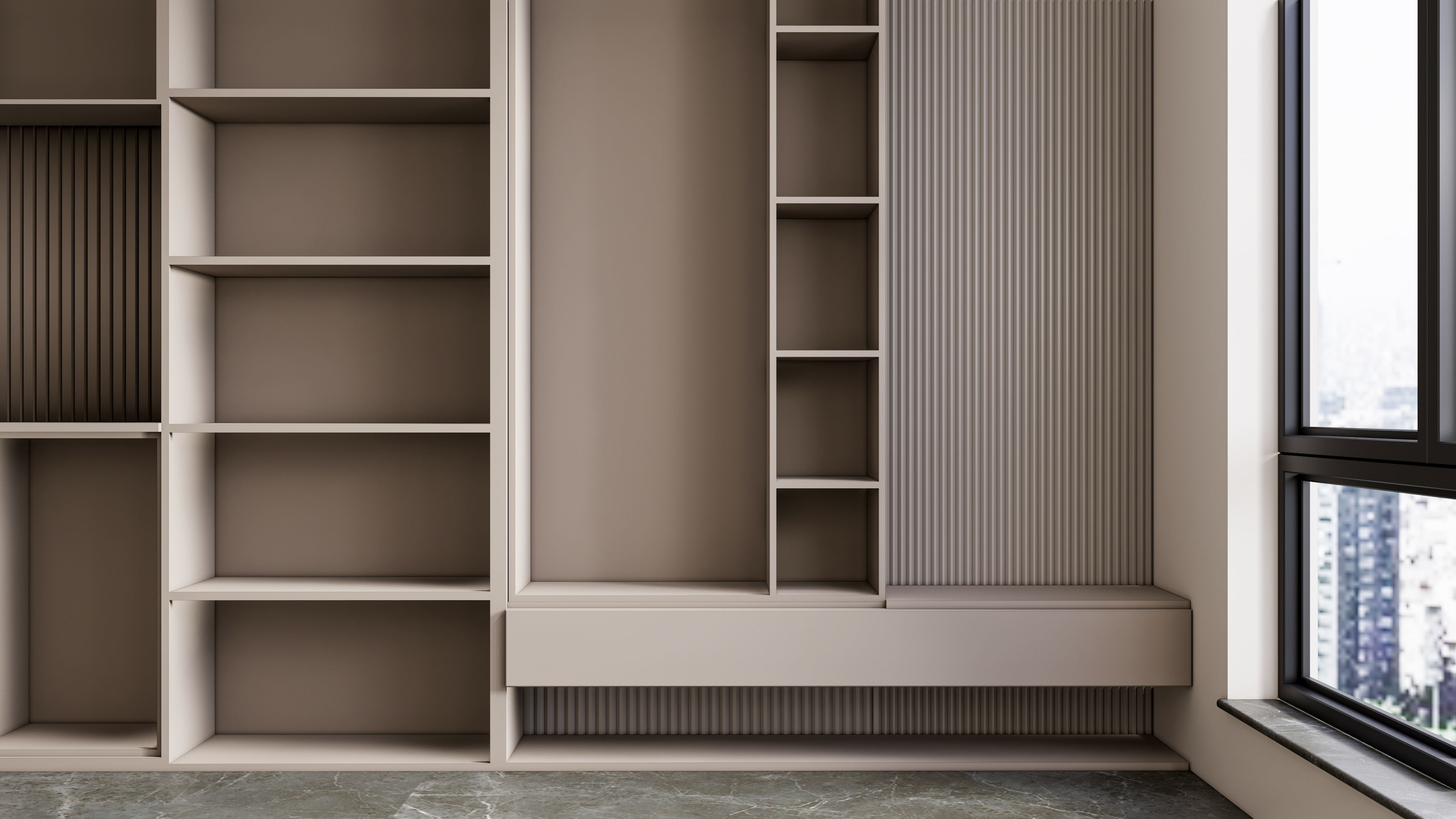 Entryway hallway entrance hall corridor  furniture 4 3D model_4