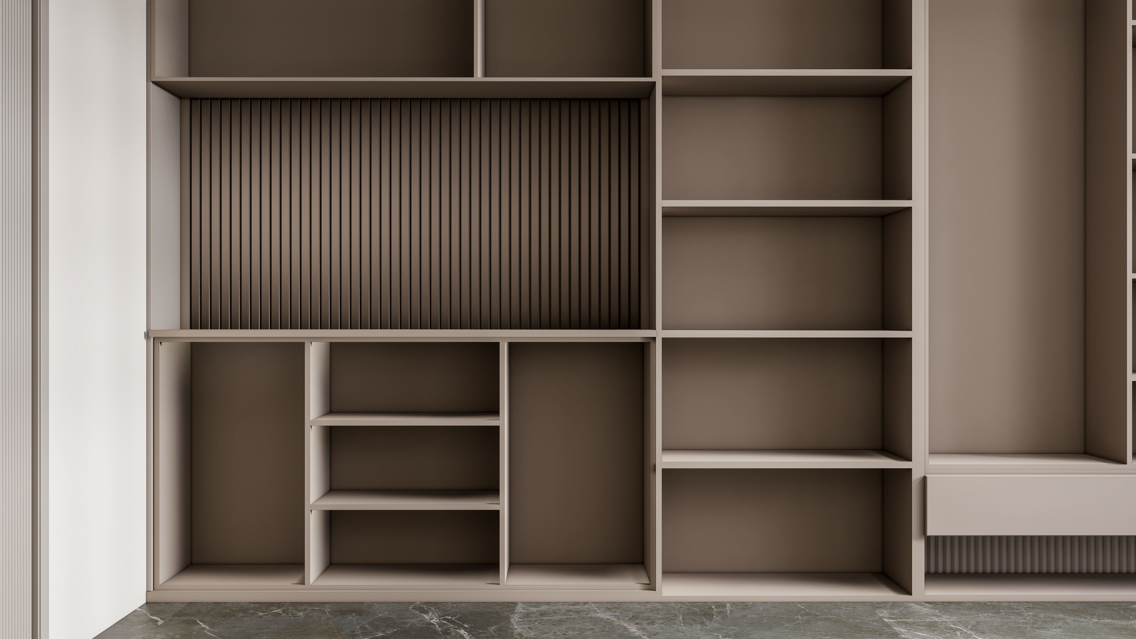 Entryway hallway entrance hall corridor  furniture 4 3D model_3