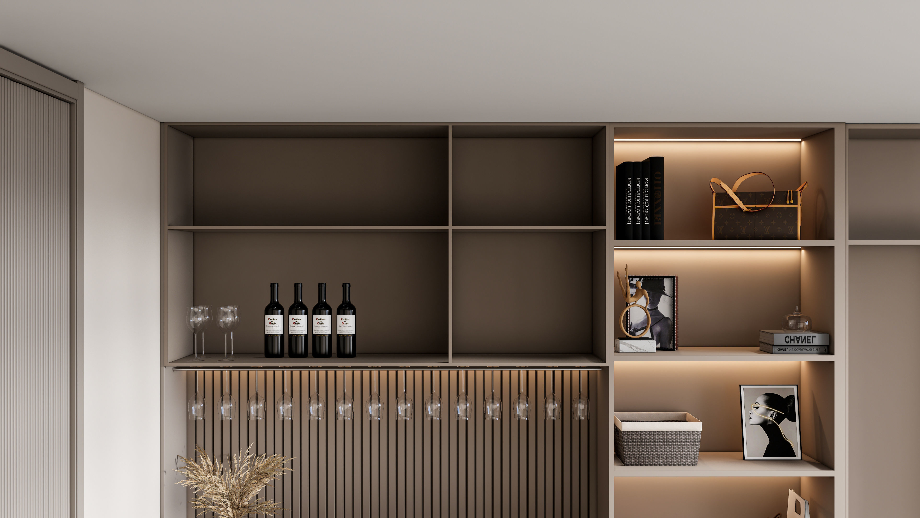 Entryway hallway entrance hall corridor  furniture 4 3D model_15