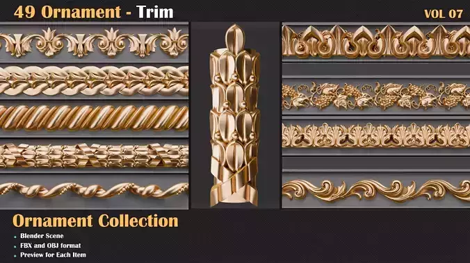 49 Ornament Trim - Vol 07