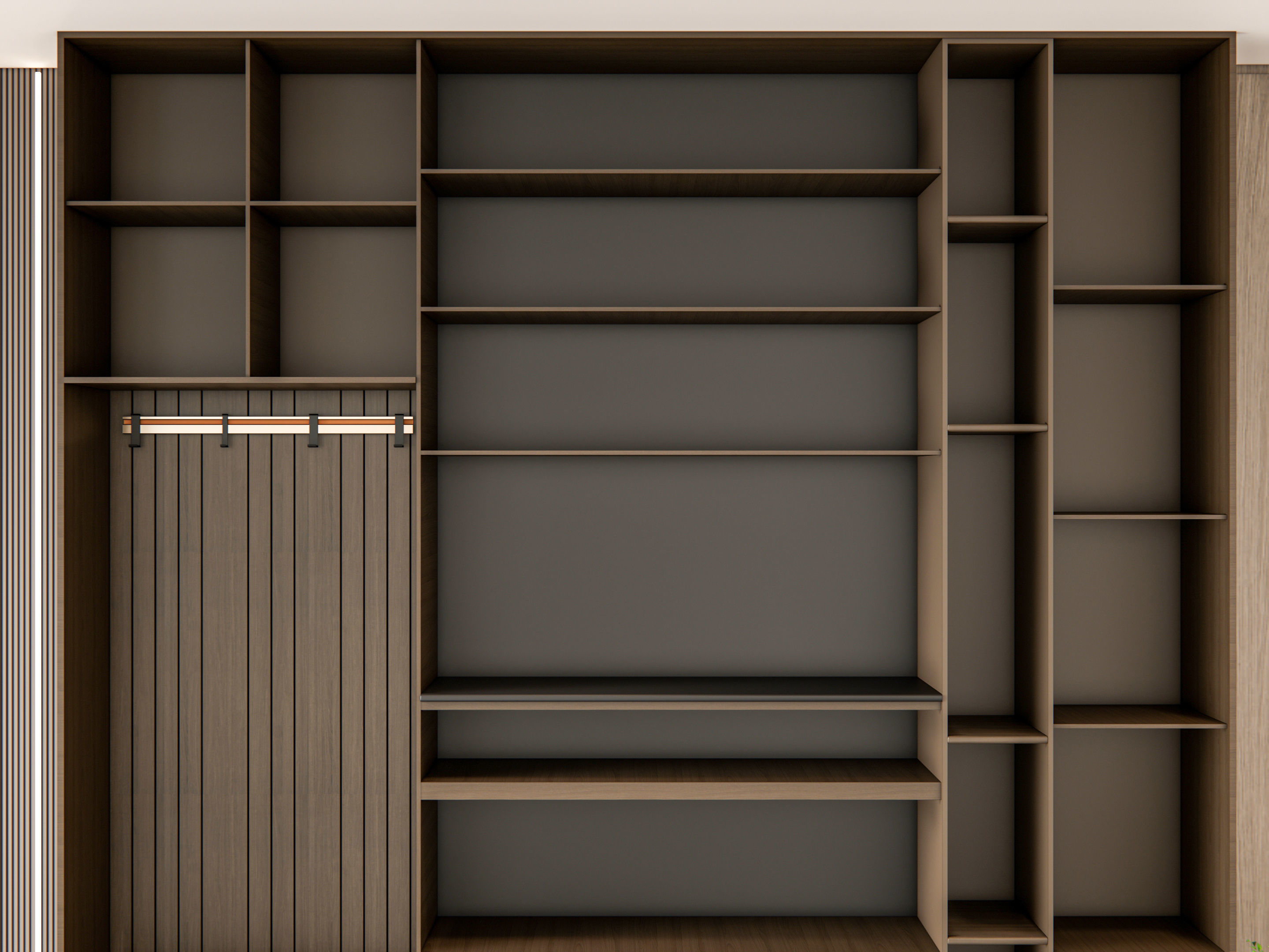 Entryway hallway entrance hall corridor furniture 6 3D model_13