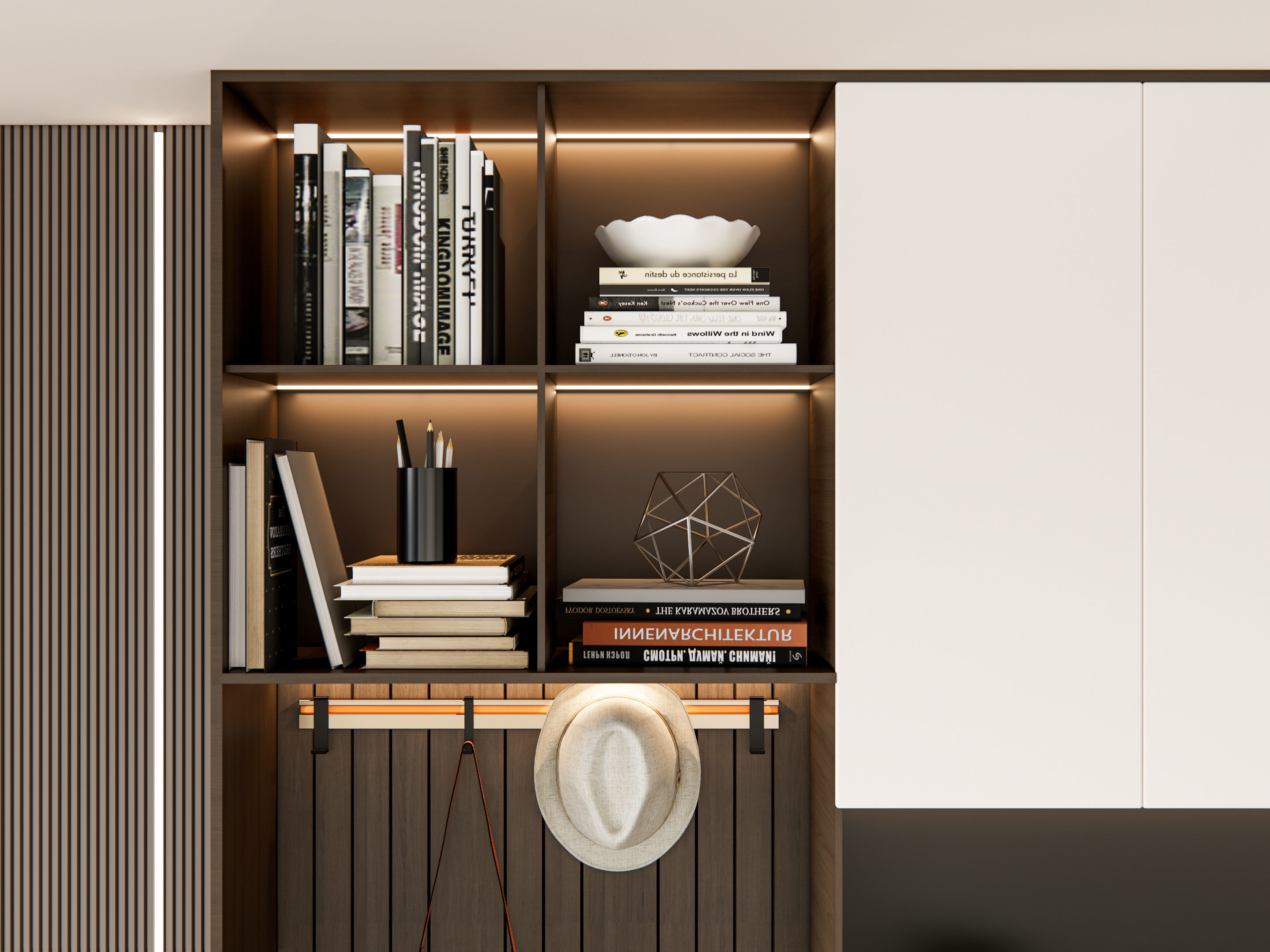 Entryway hallway entrance hall corridor furniture 6 3D model_10