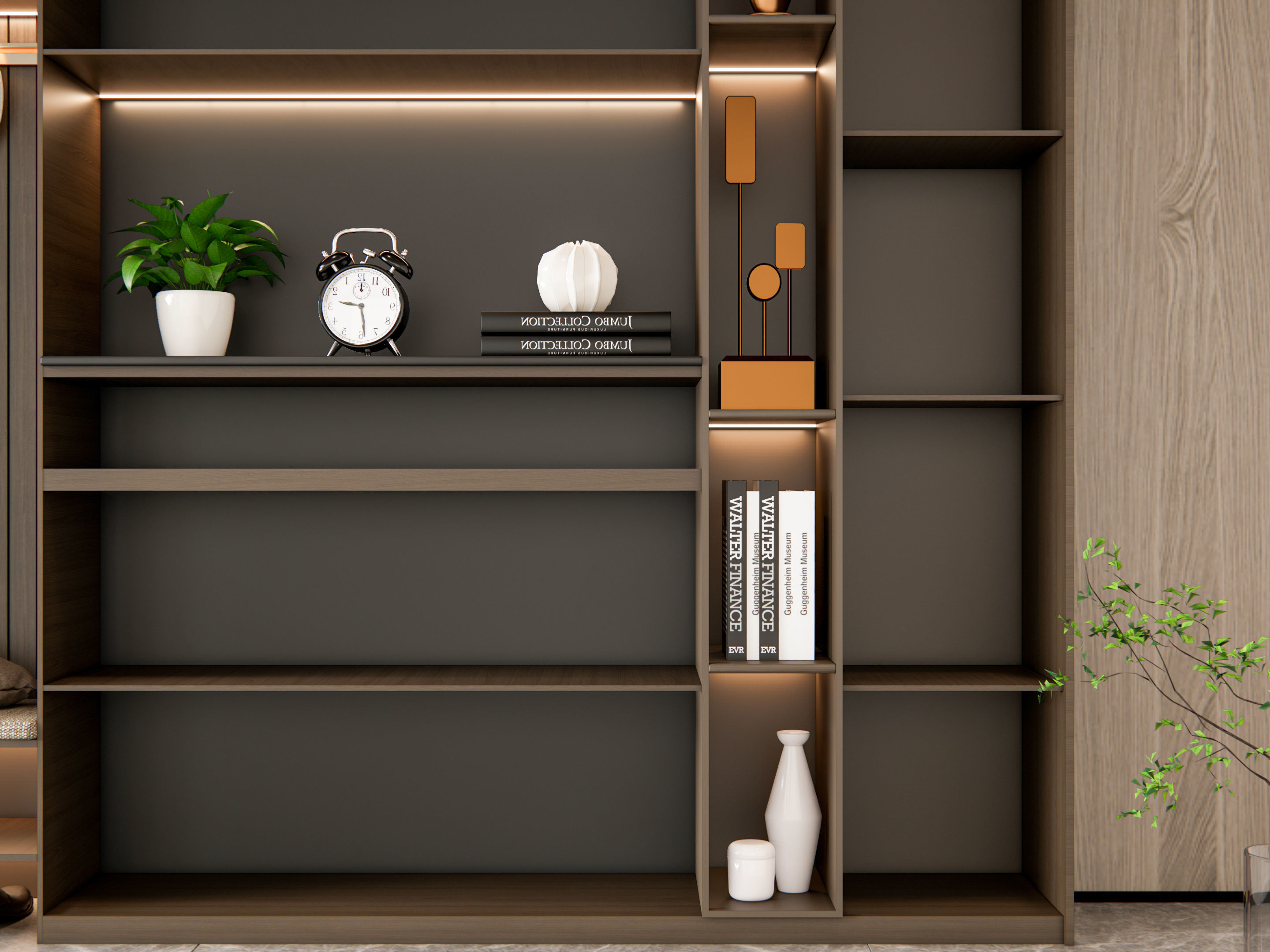 Entryway hallway entrance hall corridor furniture 6 3D model_16