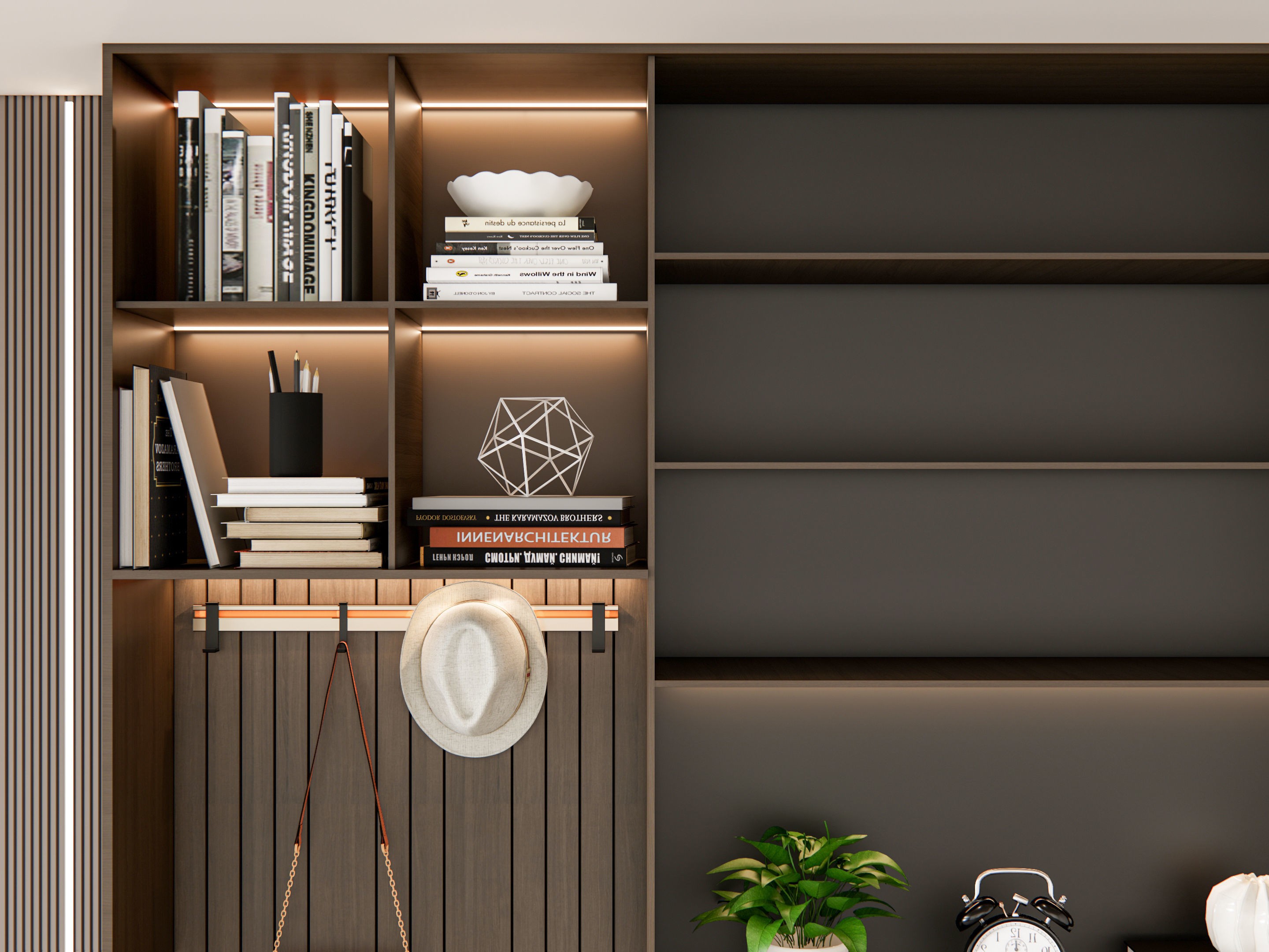 Entryway hallway entrance hall corridor furniture 6 3D model_14