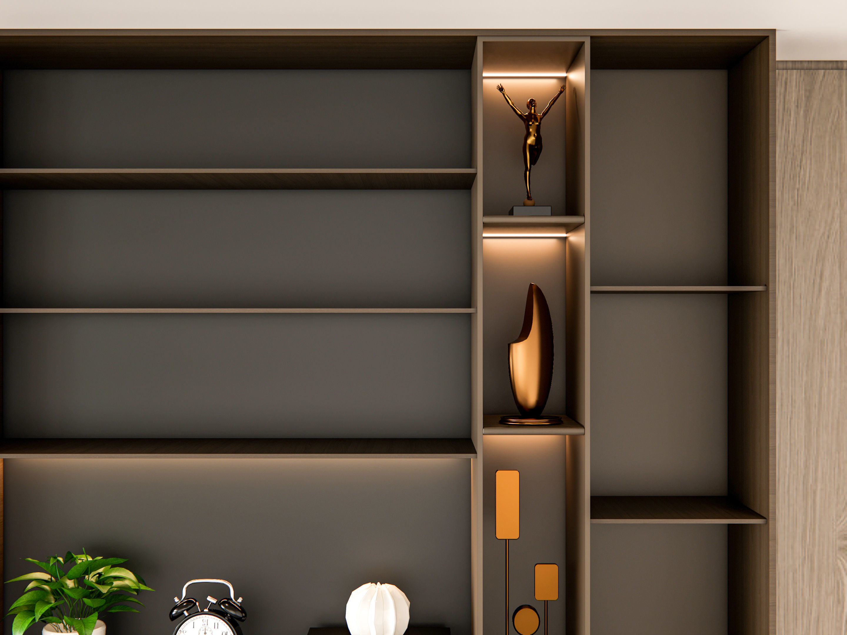 Entryway hallway entrance hall corridor furniture 6 3D model_15