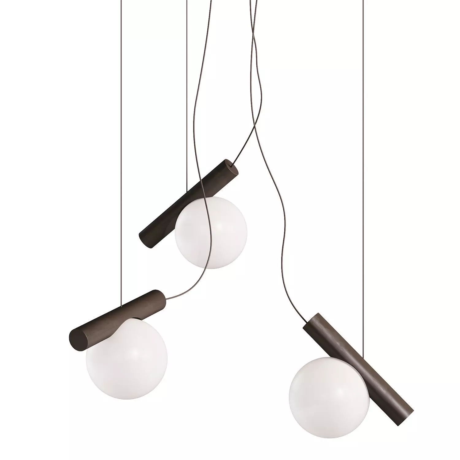 Anony Node Chandelier 3D model_0