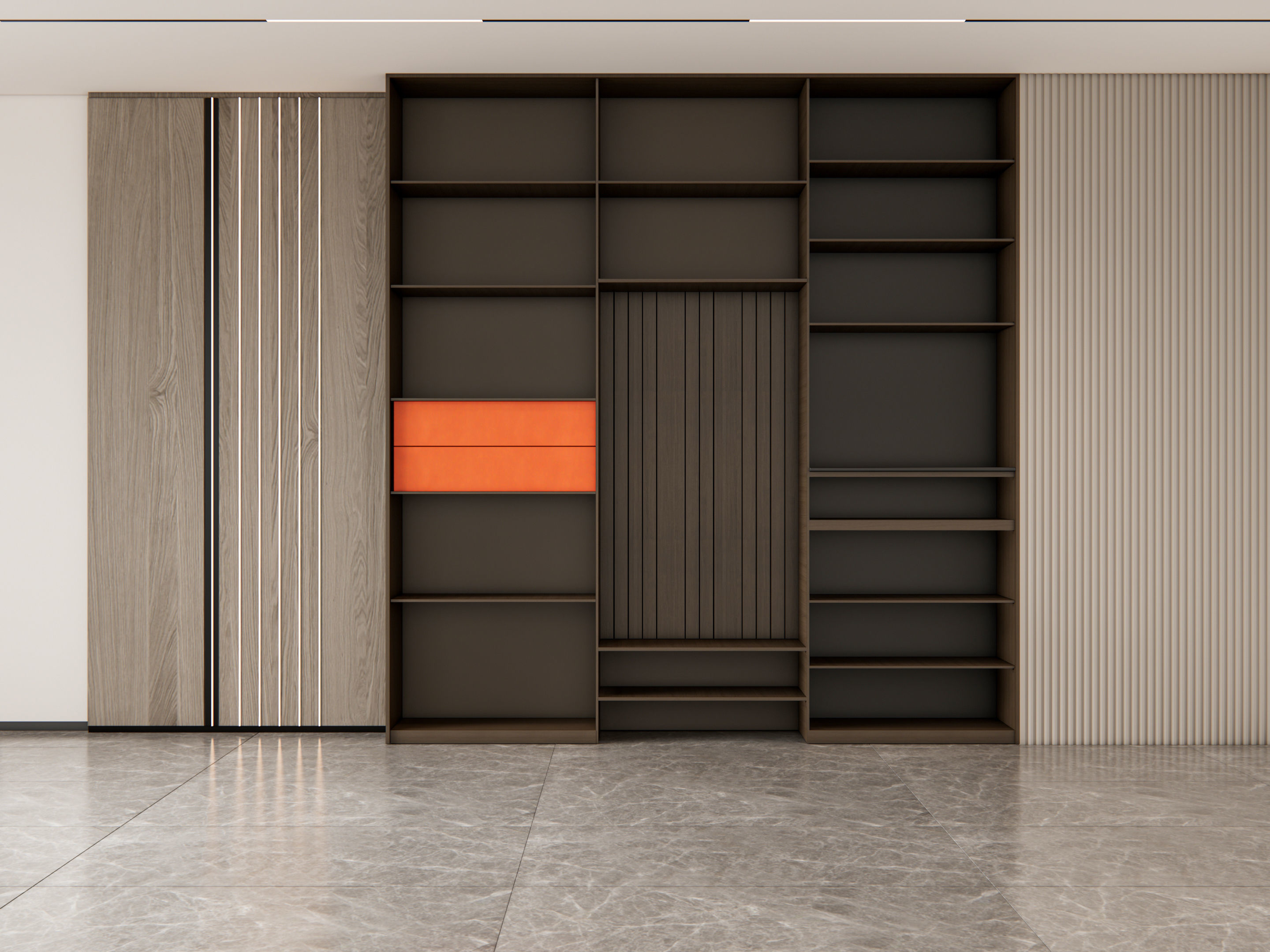 Entryway hallway entrance hall corridor furniture 7 3D model_2