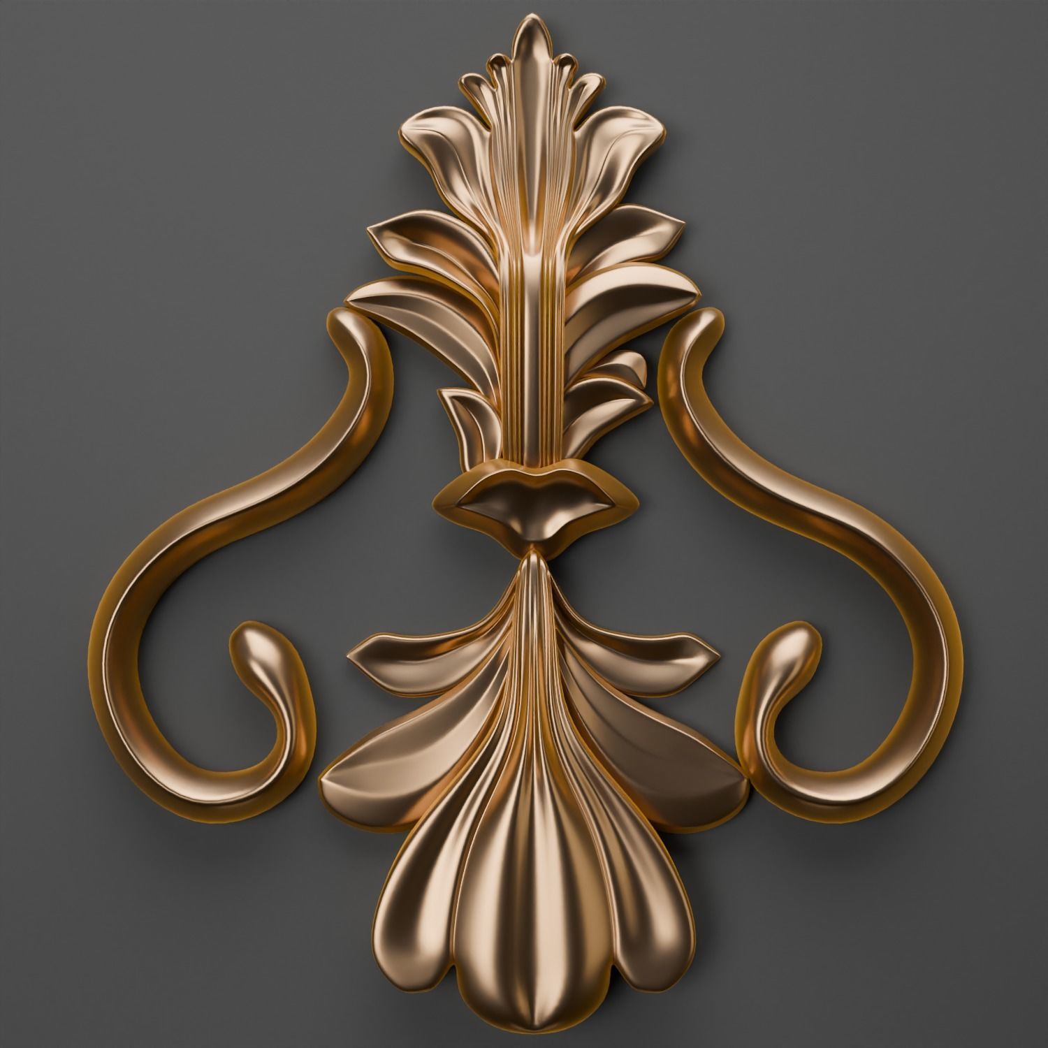 50 Ornament Single - Vol 08 3D model_10