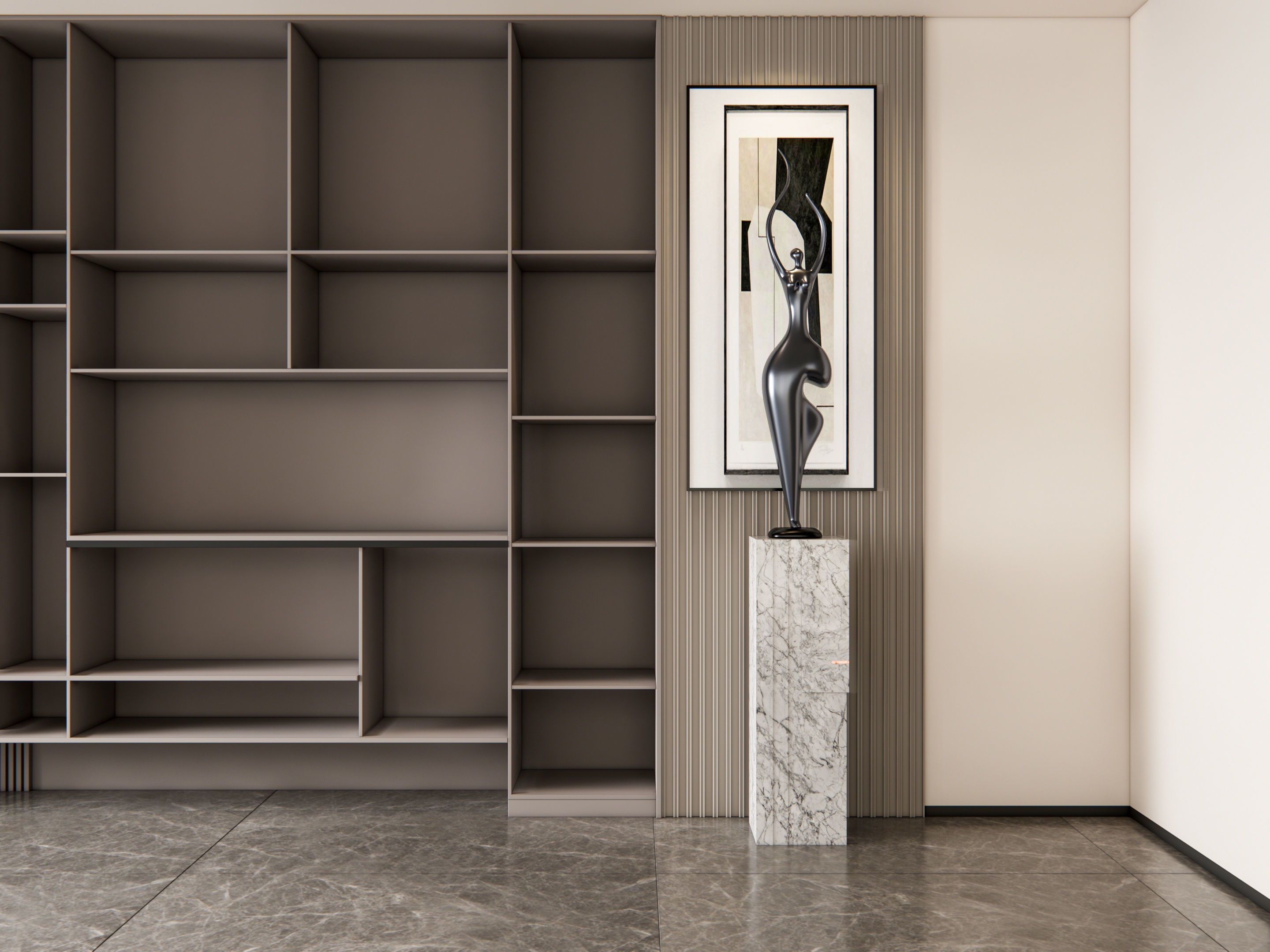 Entryway hallway entrance hall corridor furniture 8 3D model_15