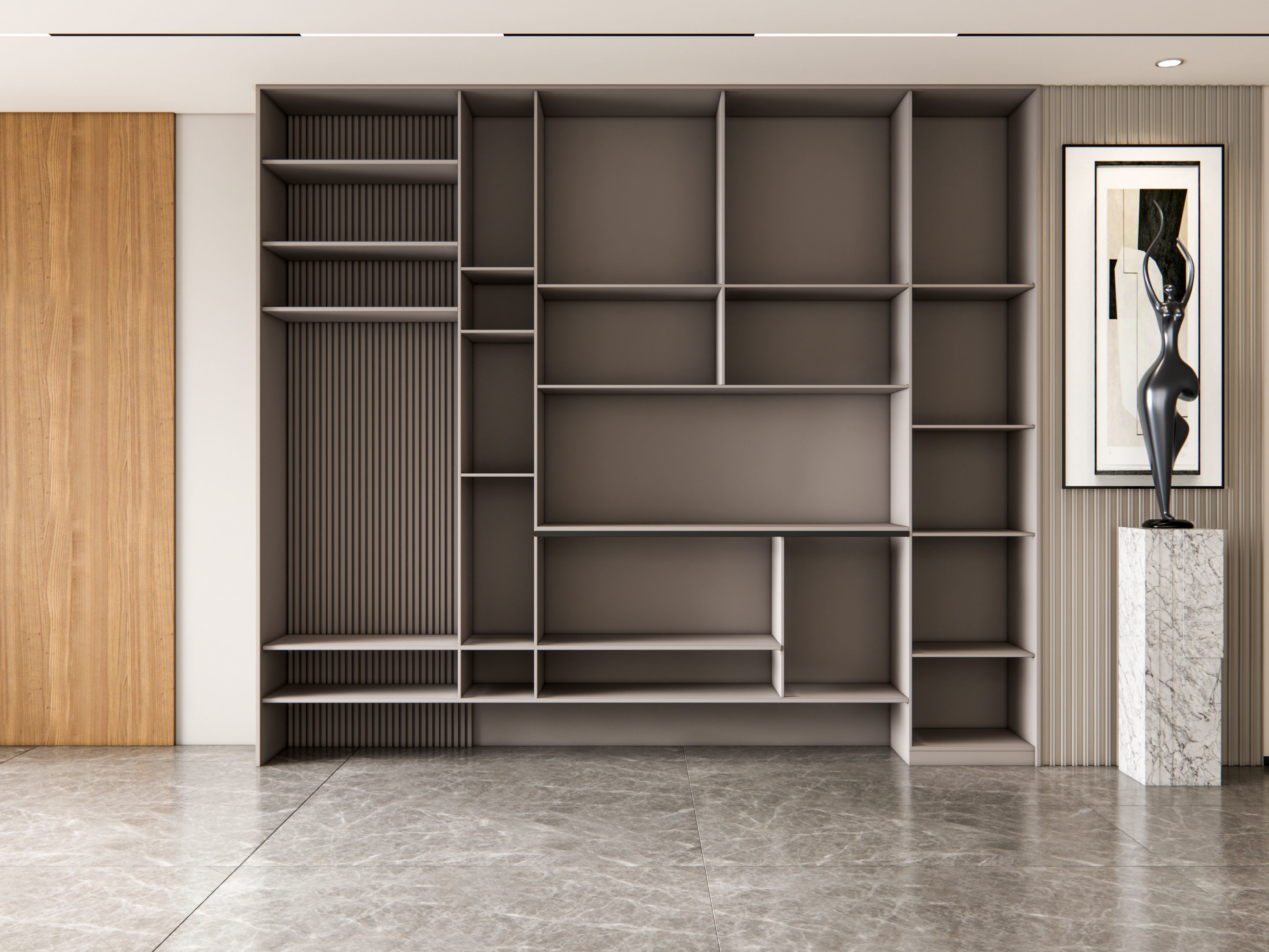 Entryway hallway entrance hall corridor furniture 8 3D model_12