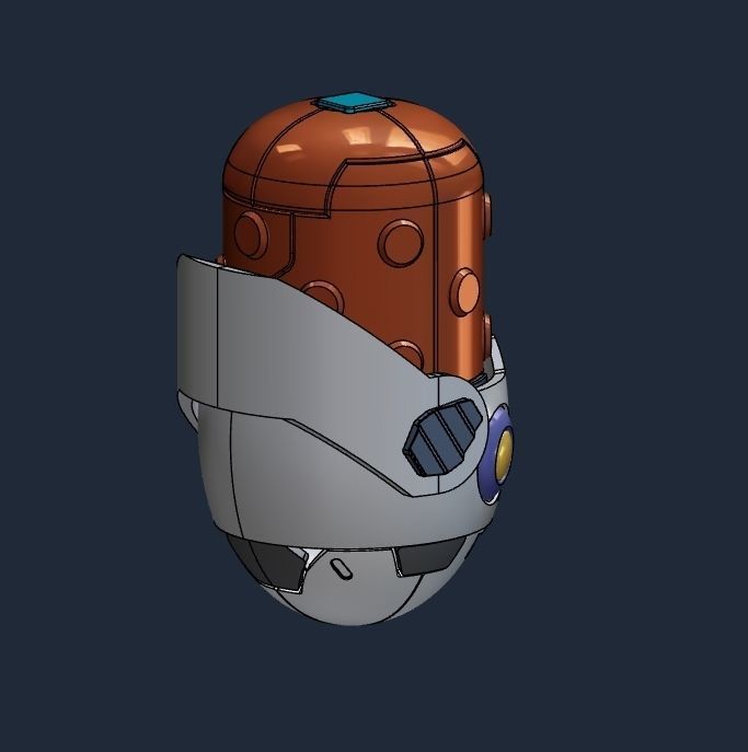 Killjoy Swarm Grenade - VALORANT 3D print model_6