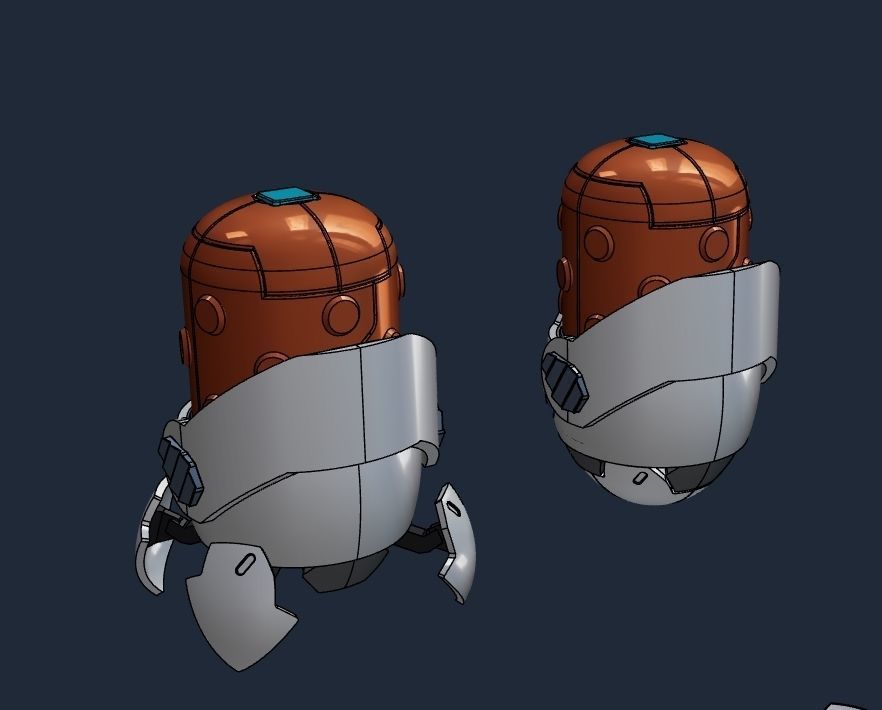 Killjoy Swarm Grenade - VALORANT 3D print model_2