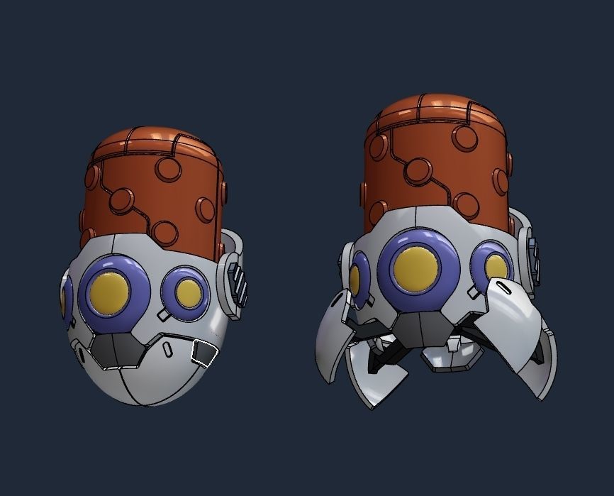 Killjoy Swarm Grenade - VALORANT 3D print model_1