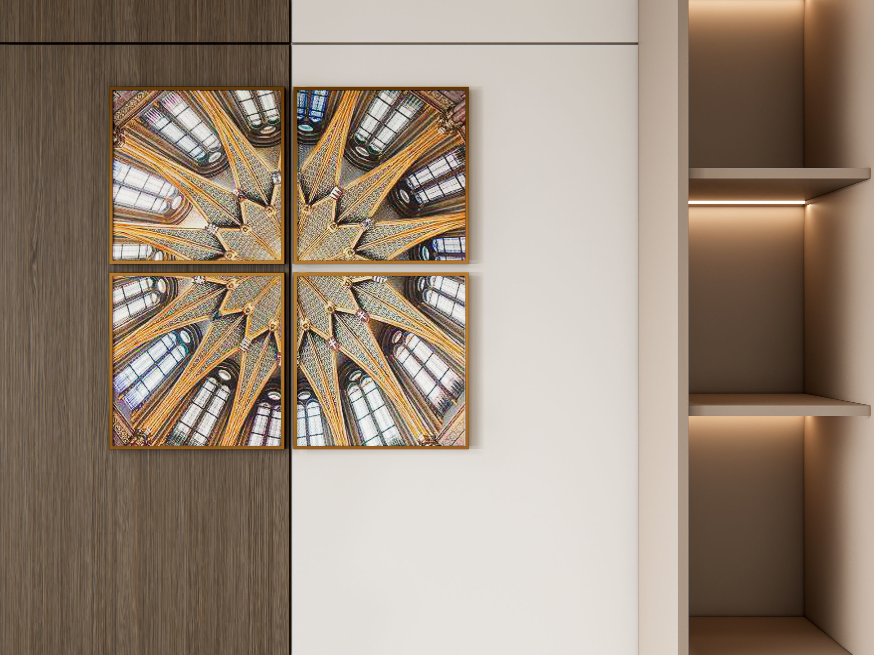 Entryway hallway entrance hall corridor furniture 9 3D model_12