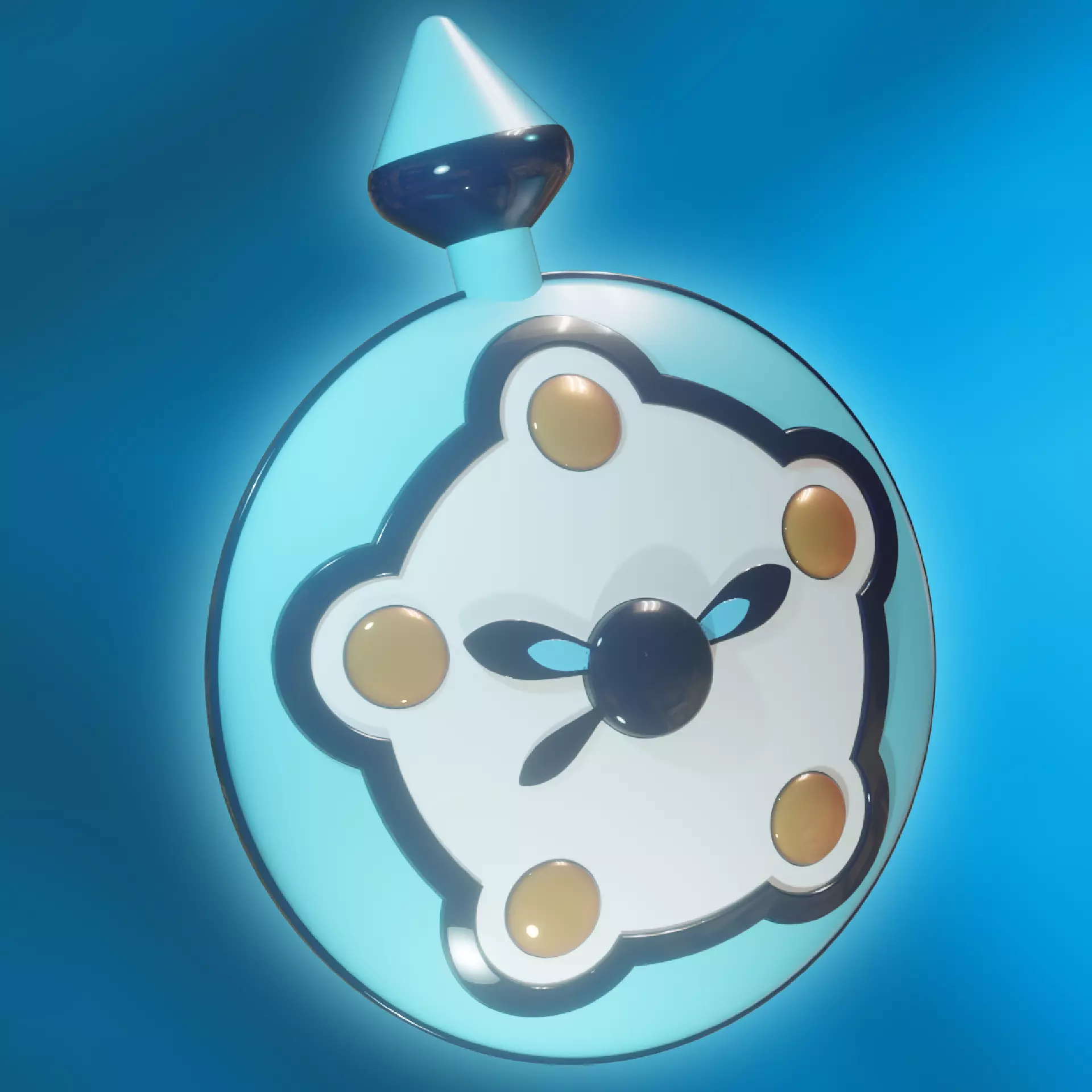 TIME RABBIT MIRACULOUS FLUFF LADYBUG COSPLAY 3D print model_0