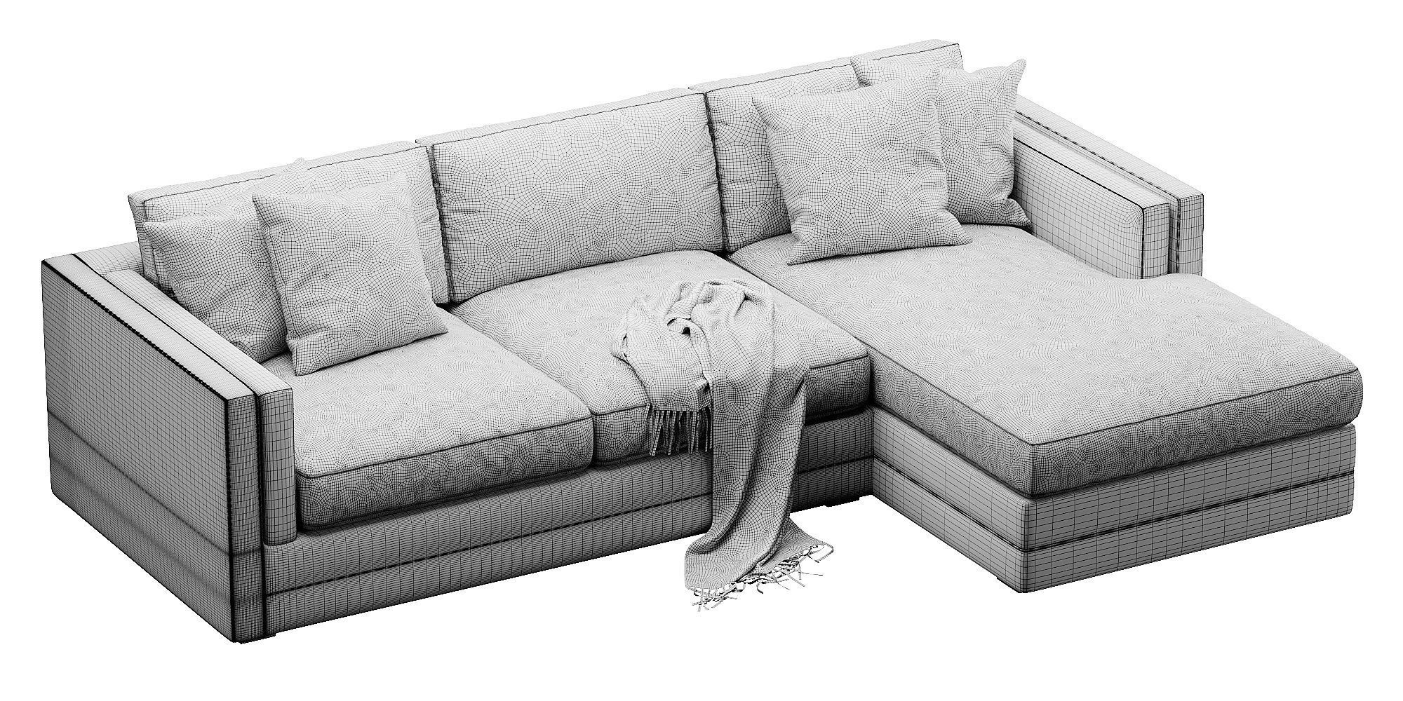 Crate and Barrel Lakeview 3D model_16